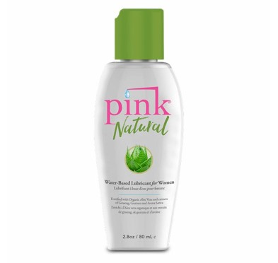 Lubrykant wodny - Pink Natural Water Based Lubricant 80 ml